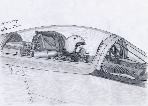 Нарисовать летчика