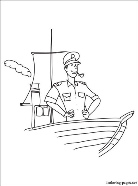 Раскраска военные профессии для детей