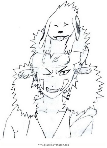 Наруто и курама