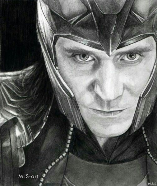 Том Хиддлстон раскраска