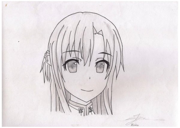 Аниме тянки рисовка