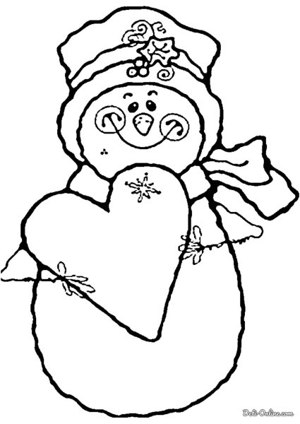 Открытка на новый год рисунок