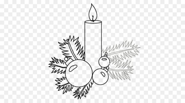 Новогодний натюрморт простой