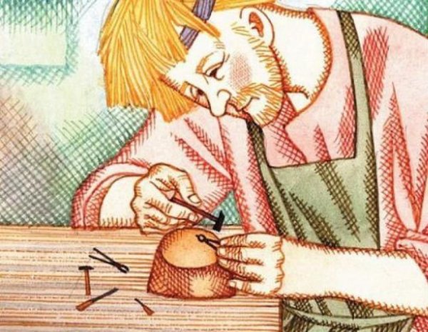 Иллюстрации Кукрыниксов к сказу Левша