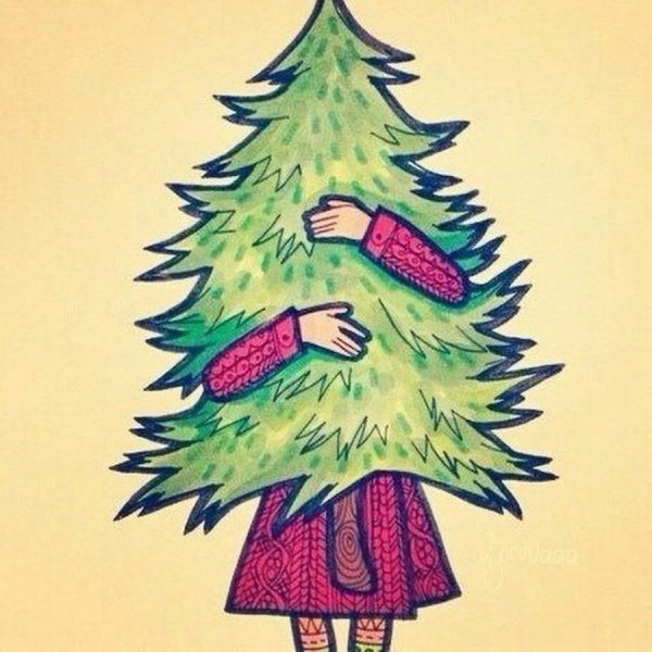 Елка рисунок