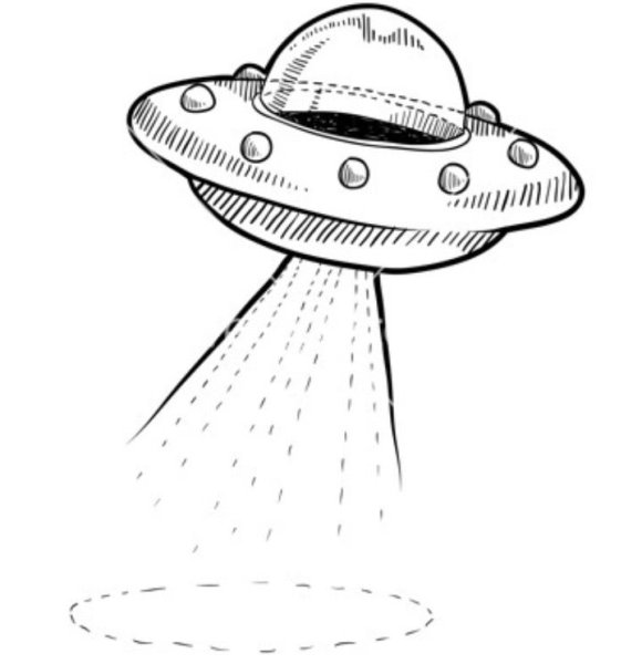 НЛО эскиз