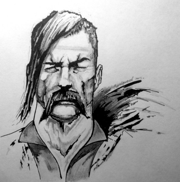 Тарас Бульба портрет легкий