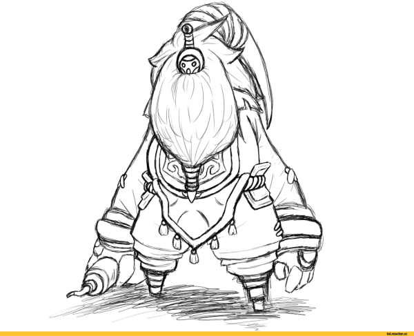 League of Legends рисунки