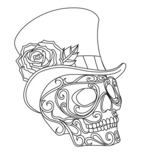 Бал маскарад раскраска