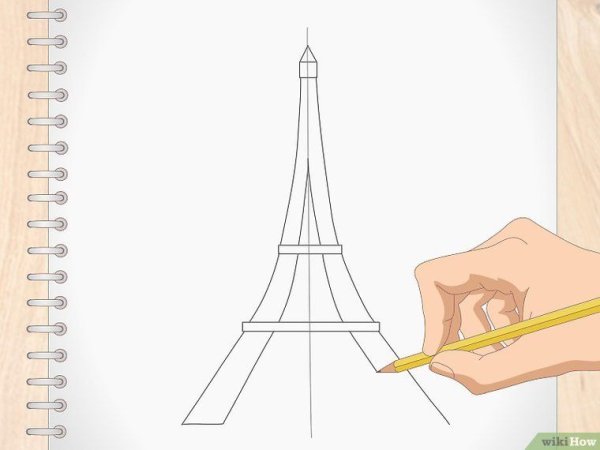 Эльфелевая башня Париж вектор