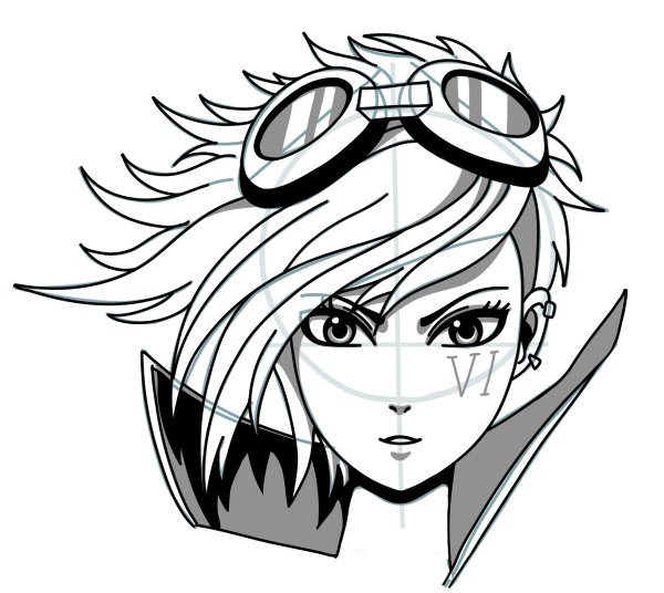 ЛОЛ арты карандашом