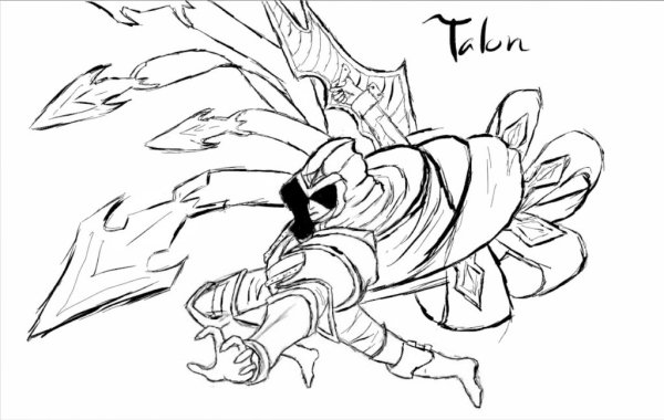 League of Legends раскраска