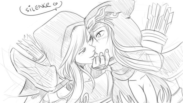 League of Legends Dota 2 кроссовер