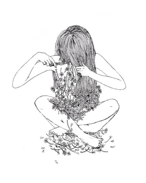 Рисунки для срисовки черно белые