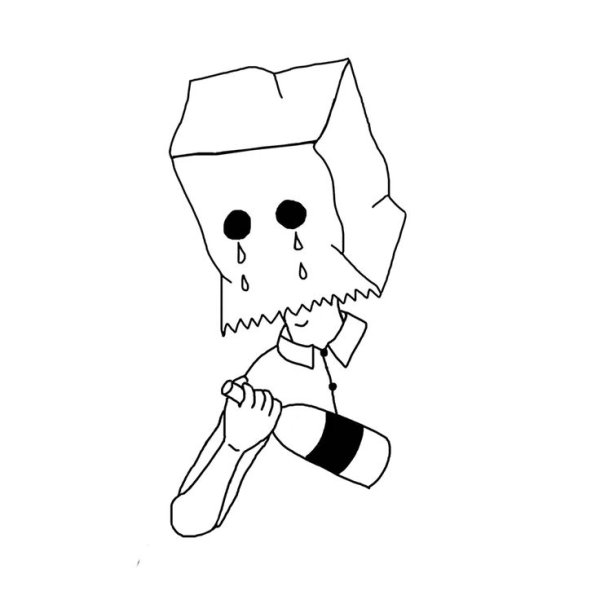 Черно белые рисунки для срисовки легкие