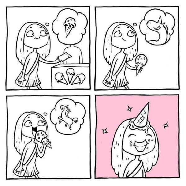 Лёгкий комикс для срисовки