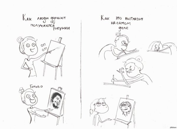 Комикс рисунок