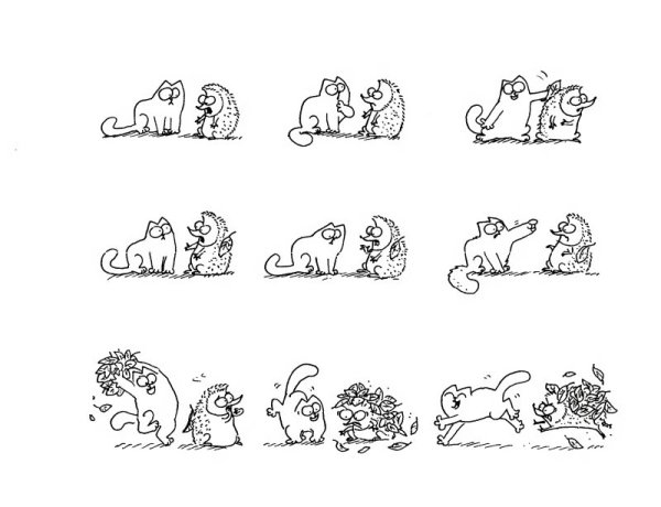 Кот Саймона комиксы