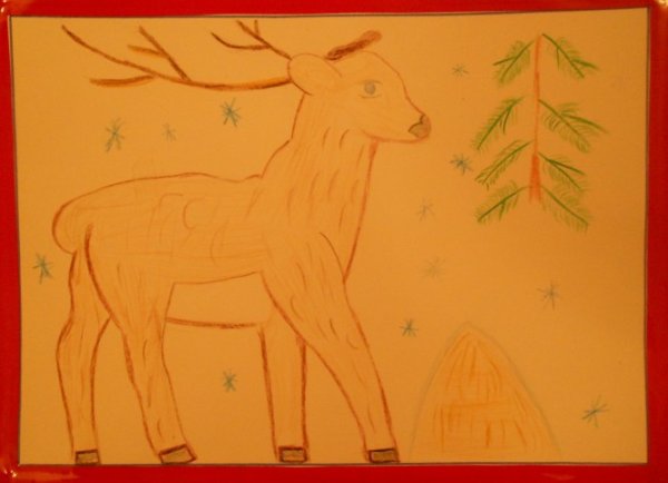 Нарисовать золотое копытце