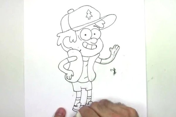 Раскраски Гравити Фолз Мейбл 3