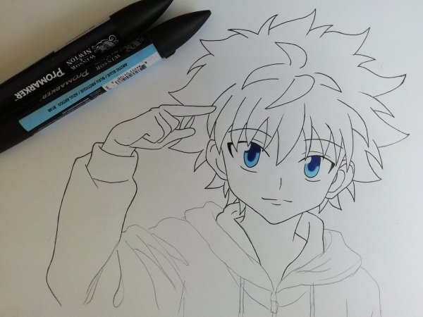 Киллуа аниме