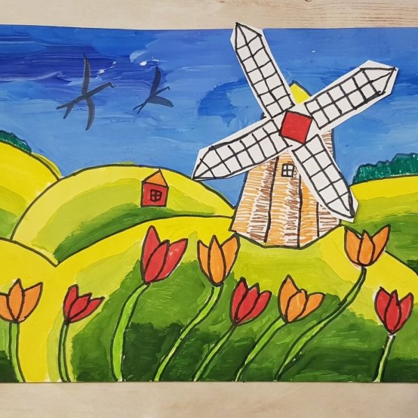 Фотообои рисунки