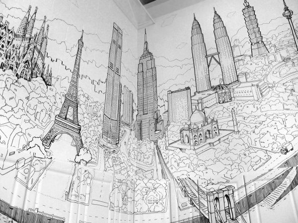 Витраж Золотая рыбка