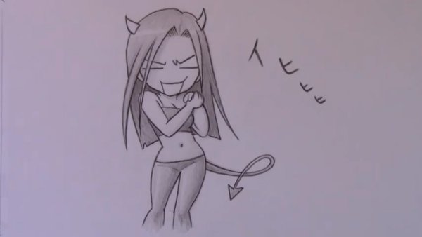 Аниме рисунки карандашом легкие