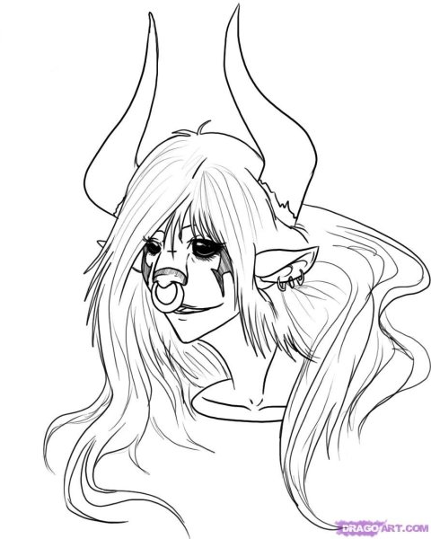 Рисунки для срисовки Телец