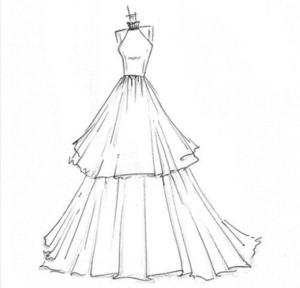 Рисунки одежды