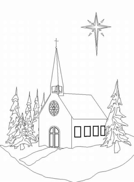 Рождественские раскраски