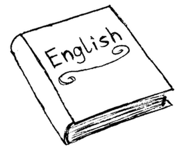 Открытая книга раскраска