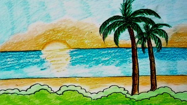 Пейзажи для срисовки