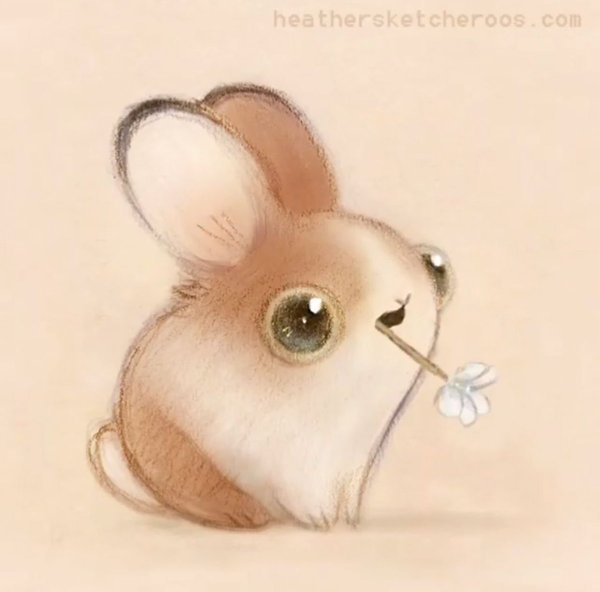 Милые животные рисунки