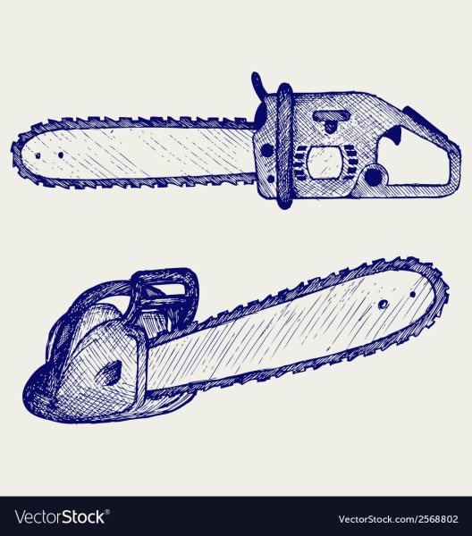 Бензопила чертеж