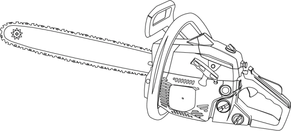 Бензопила иконка