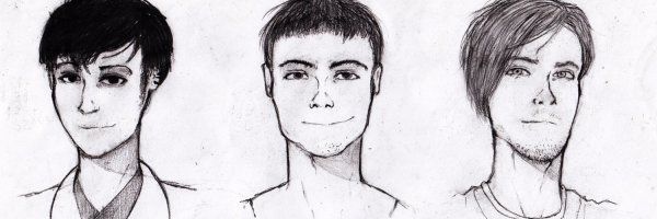 Мужской портрет карандашом