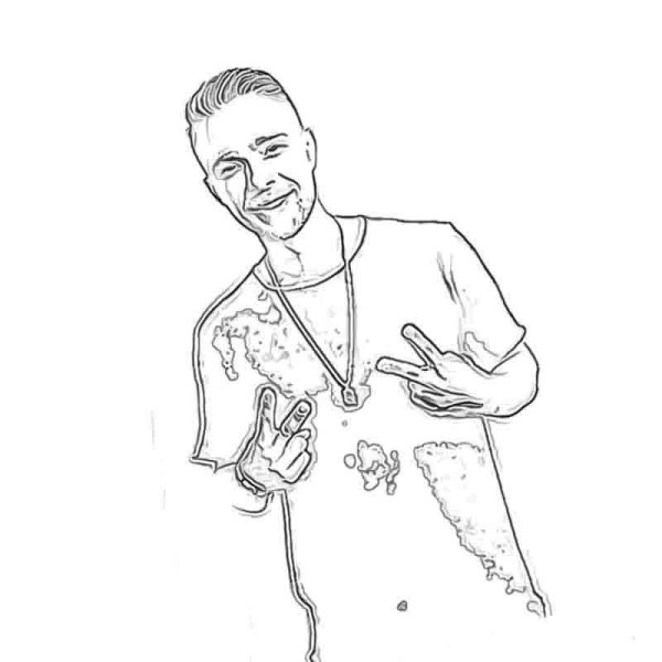 Егор Крид для срисовки