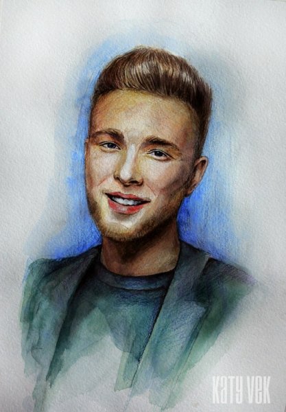 Портрет Тимати карандашом