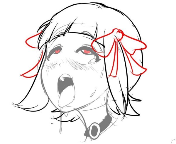 Ахегао лица референс