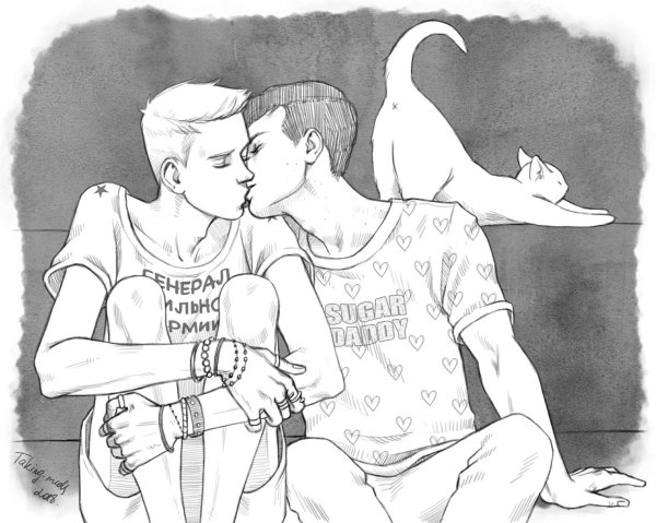 Арсений Попов рисунок