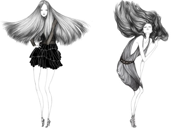 Рисунки одежды