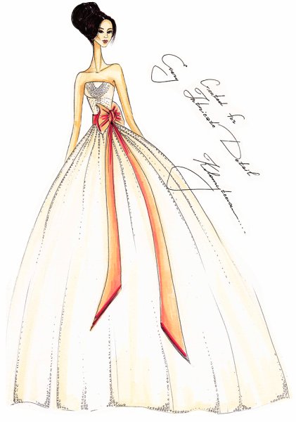 Платья для срисовки