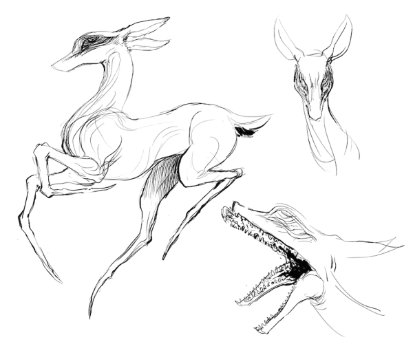 Скетчи существ