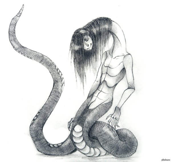 Мифические существа зарисовки