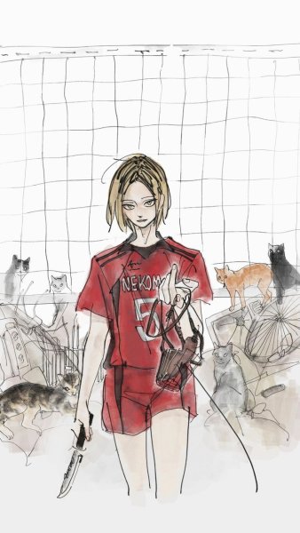 Хайку аниме Кенма