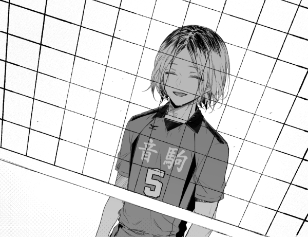 Аниме волейбол Кенма