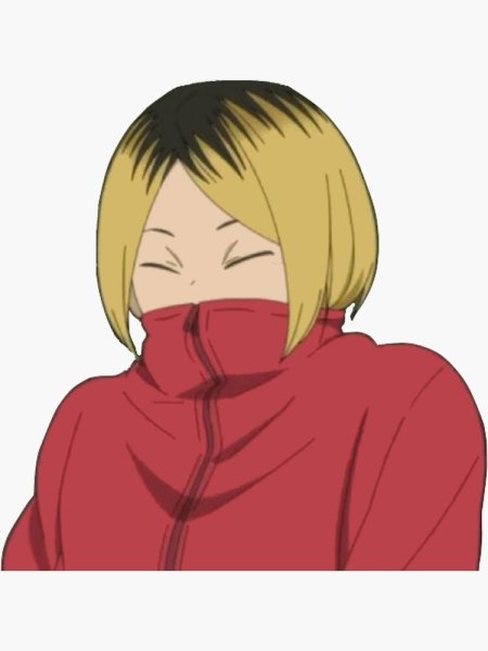 Аниме Стикеры Кенма