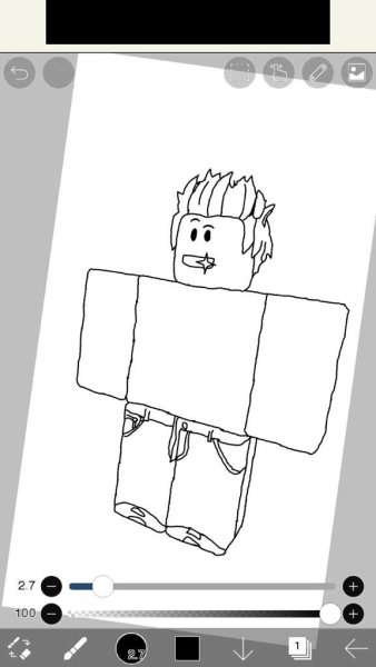 РОБЛОКС рисунки для срисовки