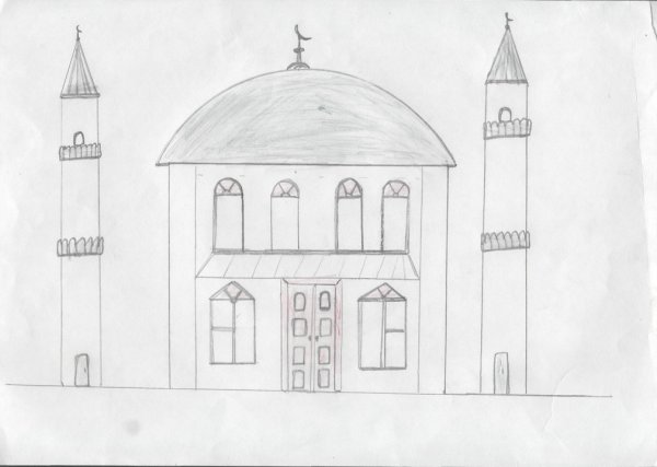 Архитектура рисунок легкий